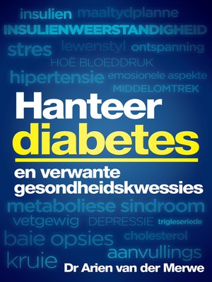 cover image of Hanteer diabetes en verwante gesondheidskwessies
